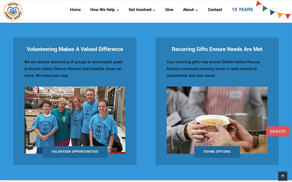 website portfolio - FaithHaven quality senior living